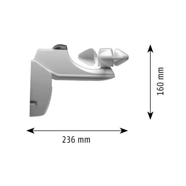 Somfy Capteur de vent sans fil Eolis io