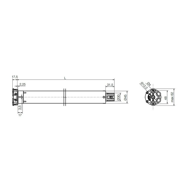 Nice buismotor Era M SH (starhead)