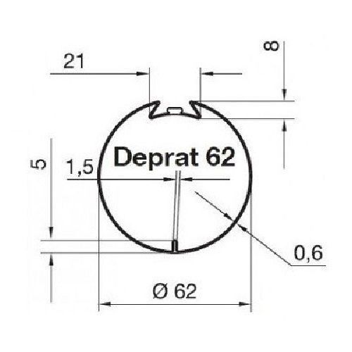 Nice Adaptieset M - Ø 63 mm doekgleuf, foto 2 van 2