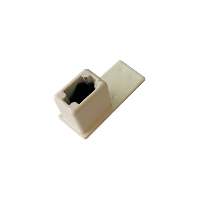 Heroal Aluminium eindstop HTF en LHTF geleider