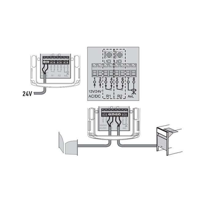 Somfy Standard io receiver