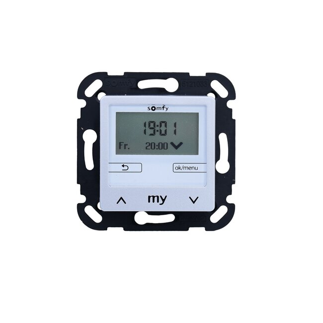 Somfy Somfy Eingebaute Tagesuhr - Zeitschaltuhr Chronis Smoove Uno Pure