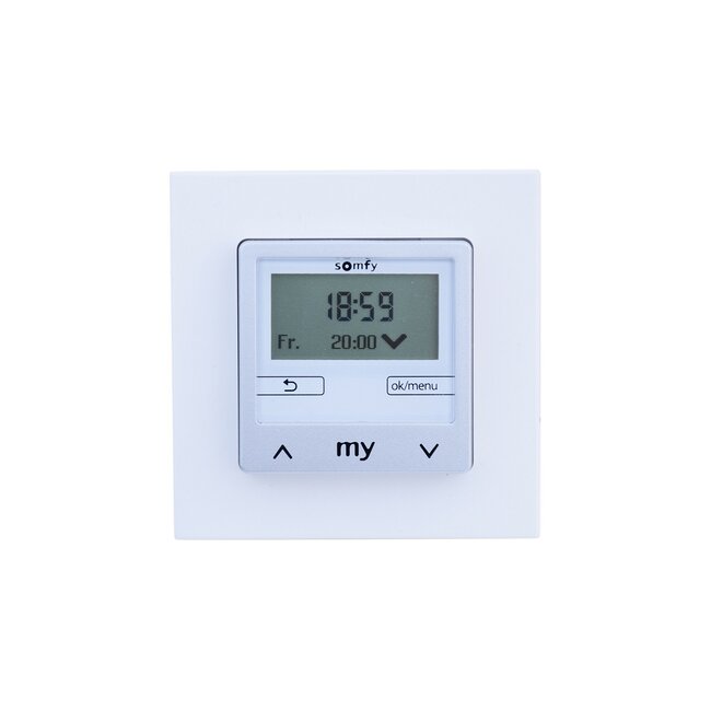 Somfy Somfy Built-in day clock - timer Chronis Smoove Uno S Pure White