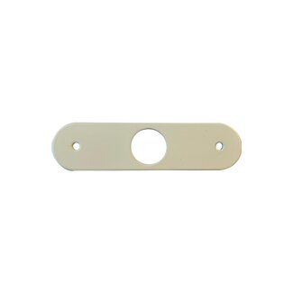 Huismerk Aluminium cover plate for mini-E espagnolette lock
