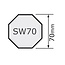 Slide bearing - bearing plug adjustable 8k70