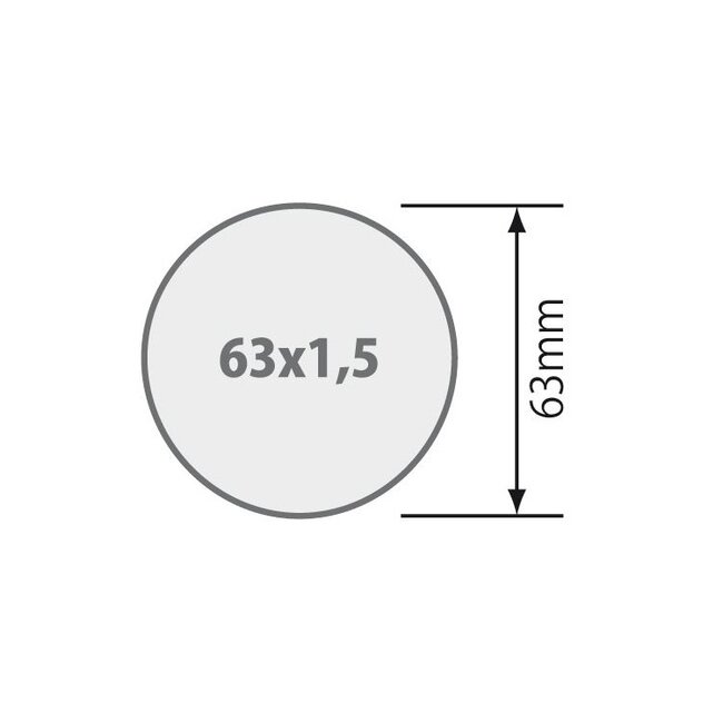 Elero Adaption set type M - Ø 63 mm with cloth slot