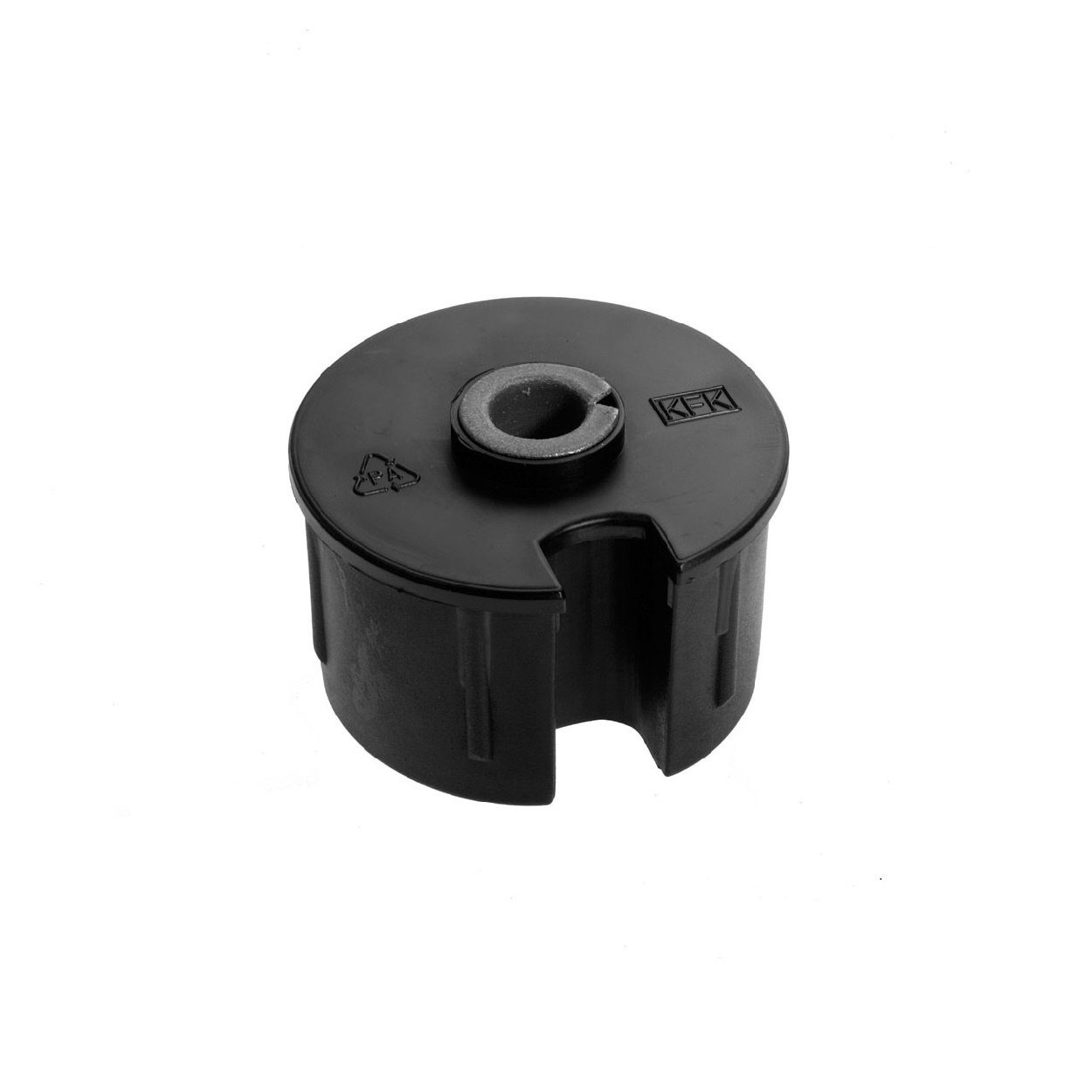 Huismerk Kunststof asprop met asgat Ø 12 mm