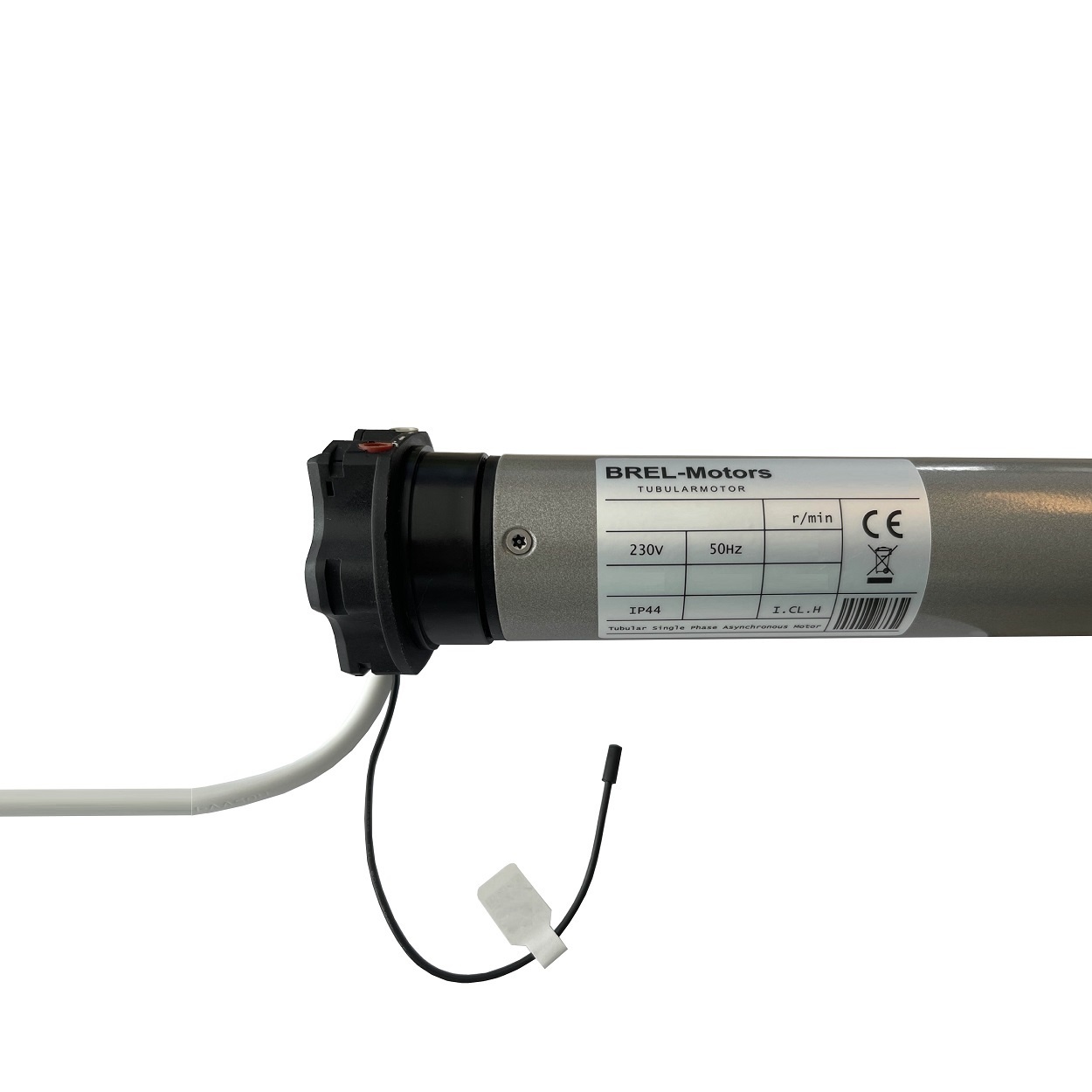 Brel BR45 buismotor met bi-directionele ontvanger en mechanische afstelling