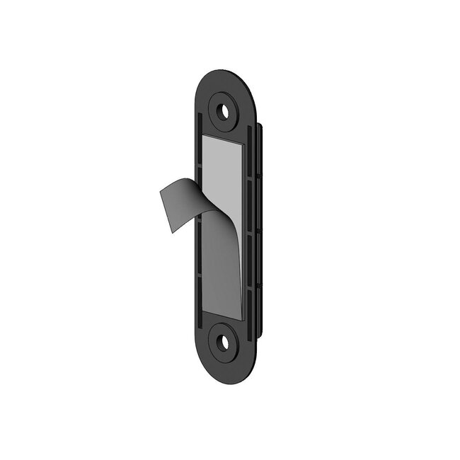 Huismerk Mounting clip for pleated screen door