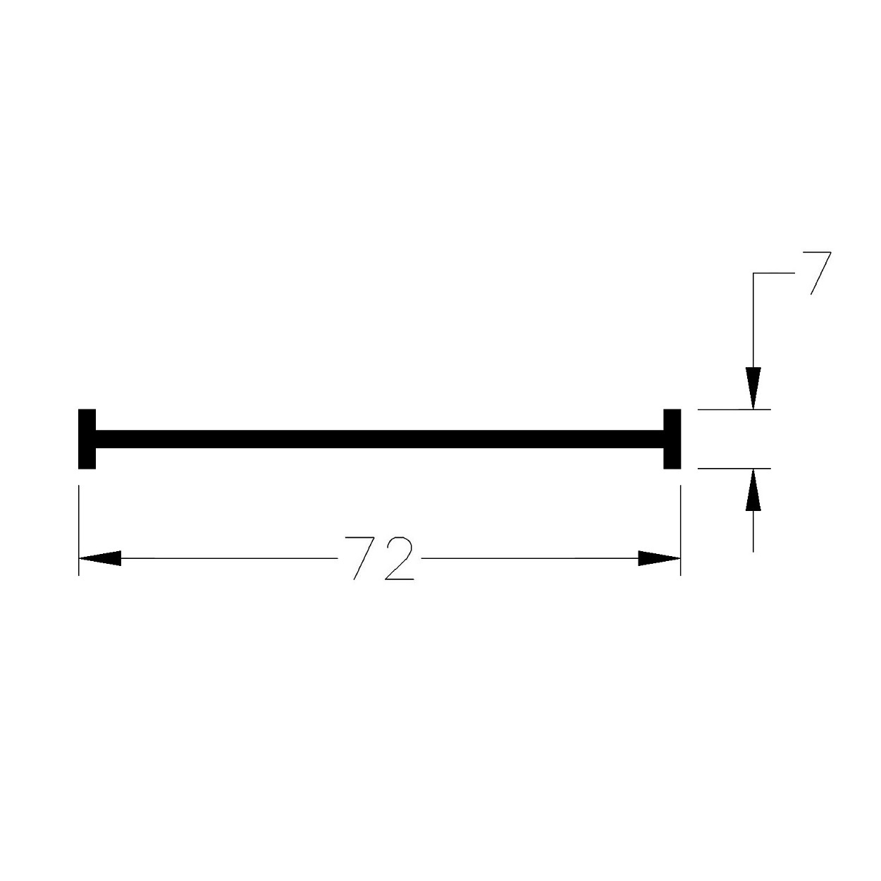 Flexiforce Bodemrubber handbediende deuren, foto 2 van 2