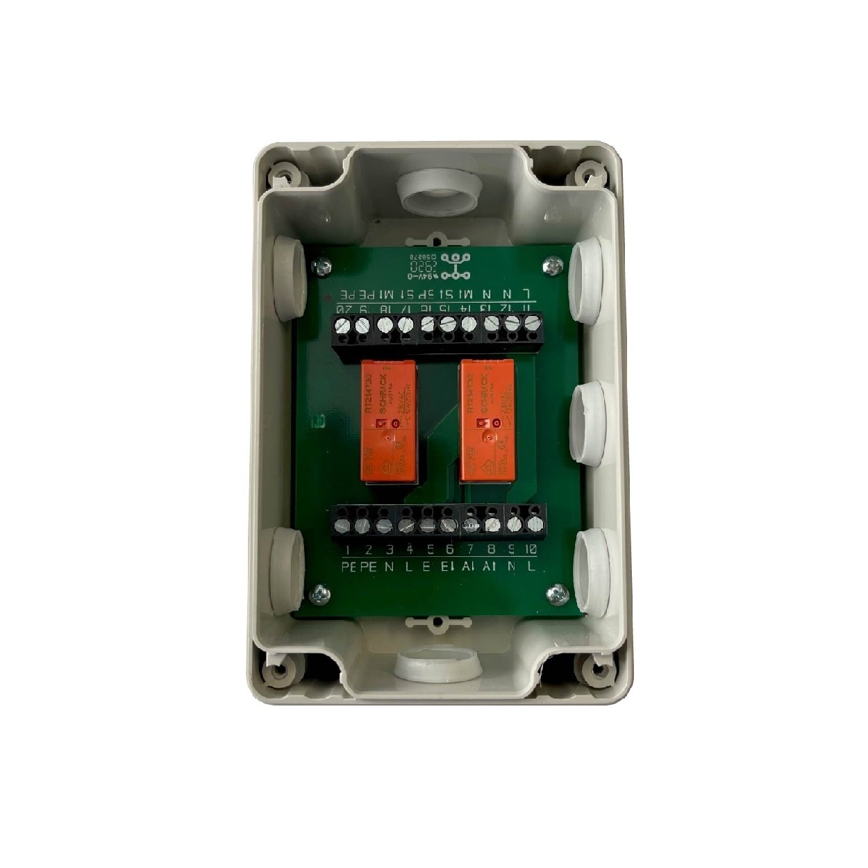 Tedsen RB1 relaiskast - 230 Volt - BiBu