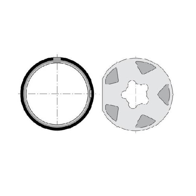 Simu Adaptieset tbv as Ø 70x1,5