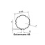 Slide bearing - bearing plug adjustable Eckermann E65