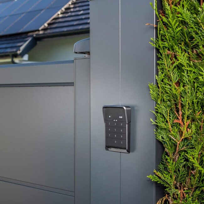 Somfy draadloos codeklavier io Pro, metalen behuizing