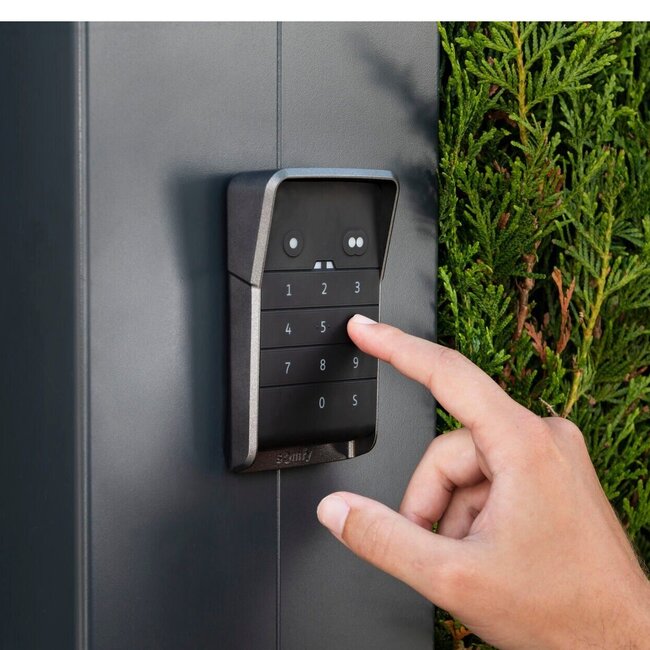 Somfy io Pro wireless keypad, metal housing