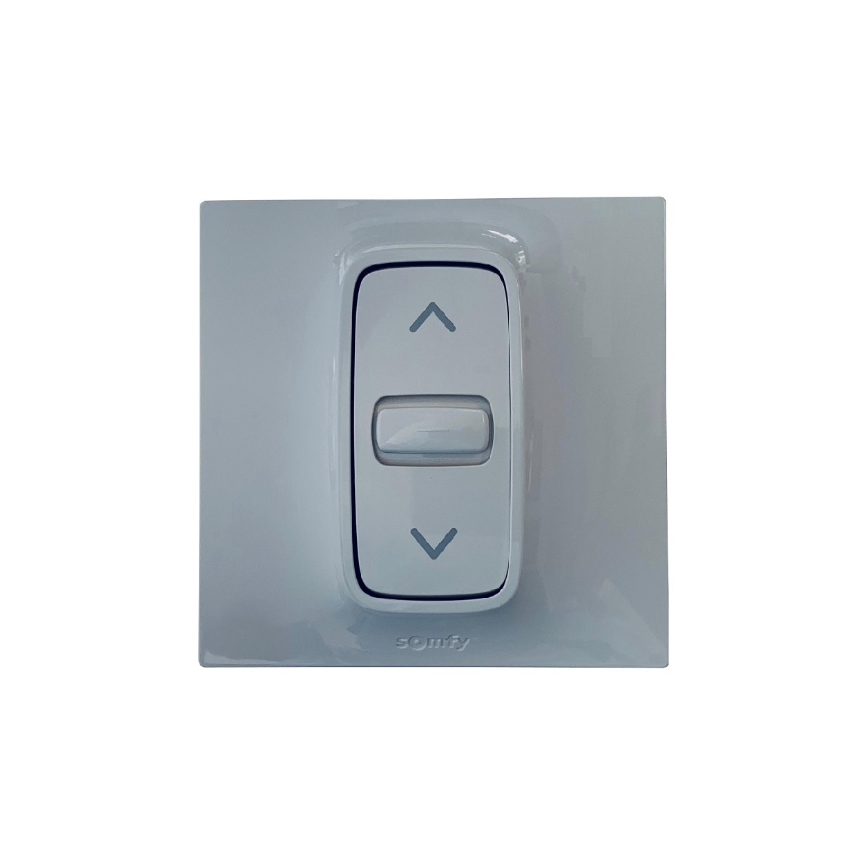 Somfy Inbouw drukknop schakelaar Inis met automatisch nulpunt