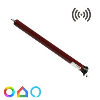 Brel BEMQ35 extra-quiet tube motor with bi-directional receiver and electronic adjustment