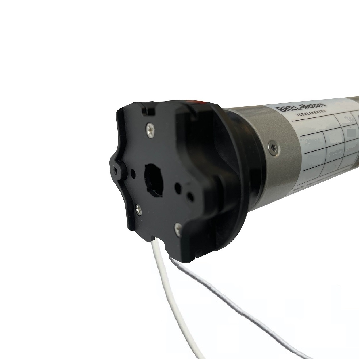 Brel BLE45 12 VDC buismotor met ontvanger en accu, foto 3 van 4