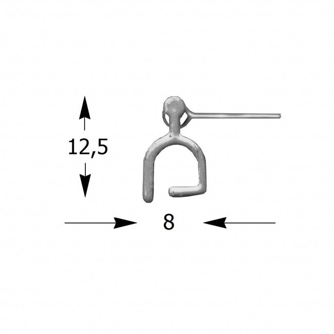 Selve Roller shutter split suspension spring, length 174 mm