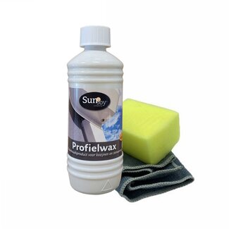Sunjoy Profile wax set with cloth and sponge