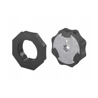 Selve Jeu d'adaptateurs 8 faces 102 mm pour moteur tubulaire type 3