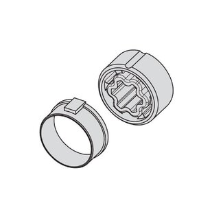 Becker Anpassungssatz Ø 40 x 1 und Ø 42 x 2 - Motoren der Serie P