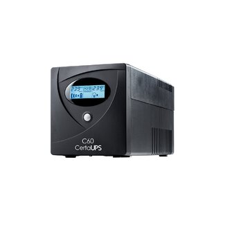 CertaUPS Notstromversorgung UPS 1000 VA - 600 Watt