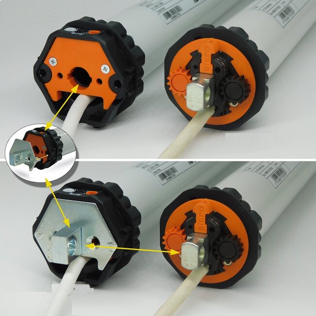 Elero plaque d'adaptation avec came 10x16x17 - Revoline