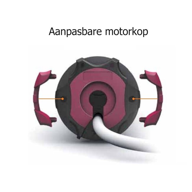 Cherubini Movi Ø 45 buismotor met mechanische afstelling