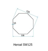 Simu Adaptieset 8 kant 125 - LT60 en T6