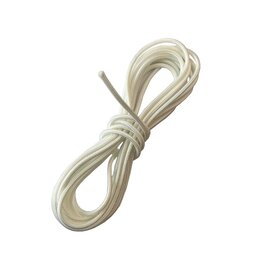 Dyneema 1,5 mm, soepel, wit