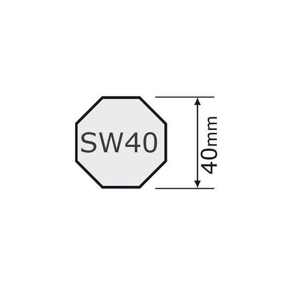 Volte Adaptieset voor as 8k40 - Ø 40 mm serie, foto 2 van 2