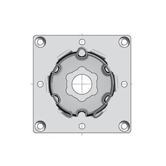 Volte Motor support with mounting plate 100x100 incl. safety clip