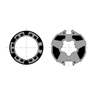 Somfy Adaption set Ø 85 mm with cloth slot - LT60 and T6