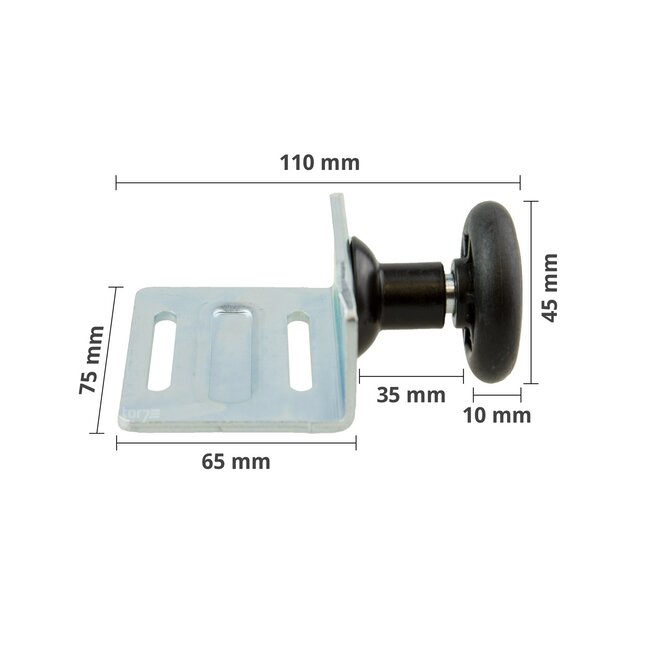 Hörmann Hörmann top roll holder with roller shutter L, BL