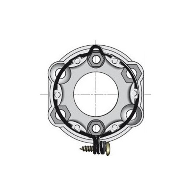 Somfy Motorlager universal inkl. Schraubensicherungsklammer