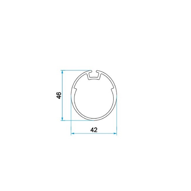 Cherubini Adaption set Deprat Ø 50 mm Axle/Shaft - 35 mm series
