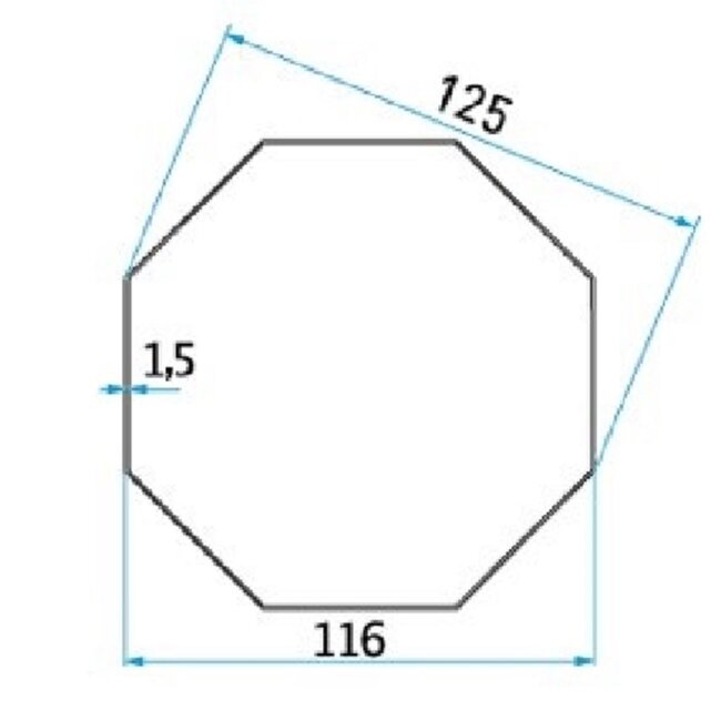 Cherubini Anpassungssatz Heroal SW125 - Serie 58 mm