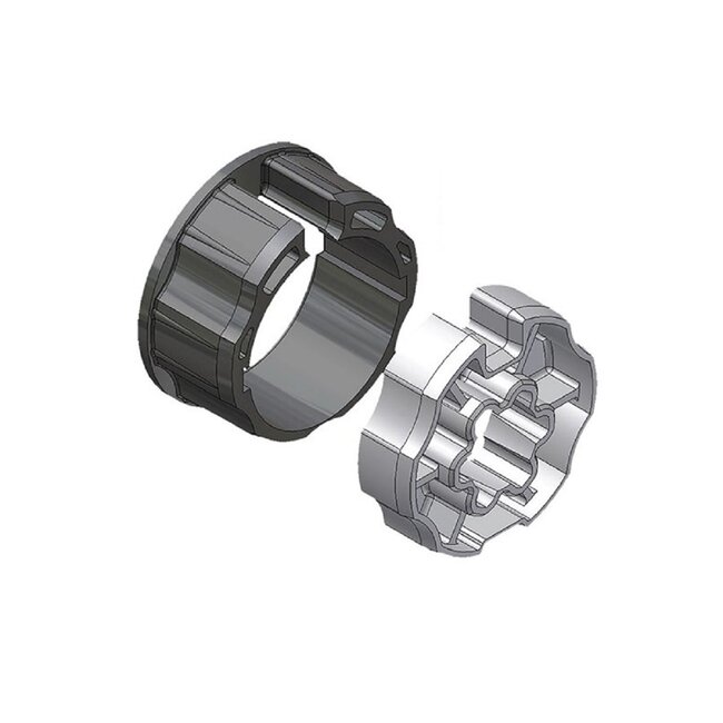 Cherubini Adaptieset Ø 78 met doekgleuf - 58 mm serie