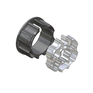 Cherubini Anpassungssatz Ø 85 mit Tuchschlitz - Serie 58 mm