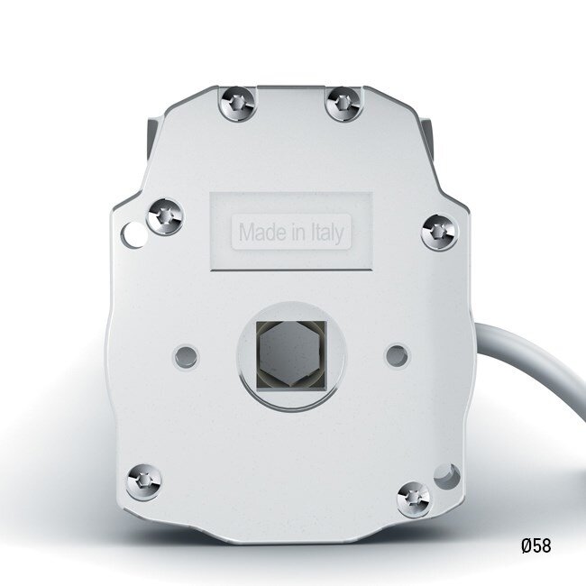 Cherubini Ocean Ø 58 tubular motor with emergency hand control