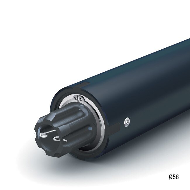 Cherubini Ocean Ø 58 Rohrmotor mit Handnotbetätigung