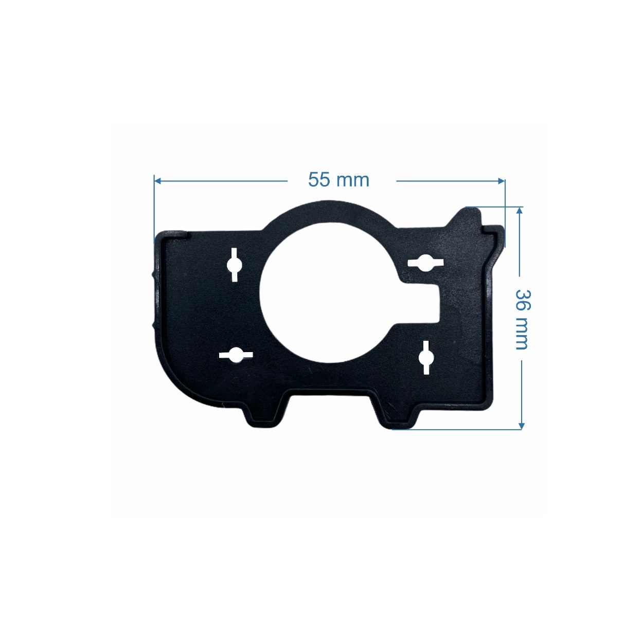 Somfy Tilt Only 50 bovenbak adapter 38x57 & 51x57, foto 3 van 3