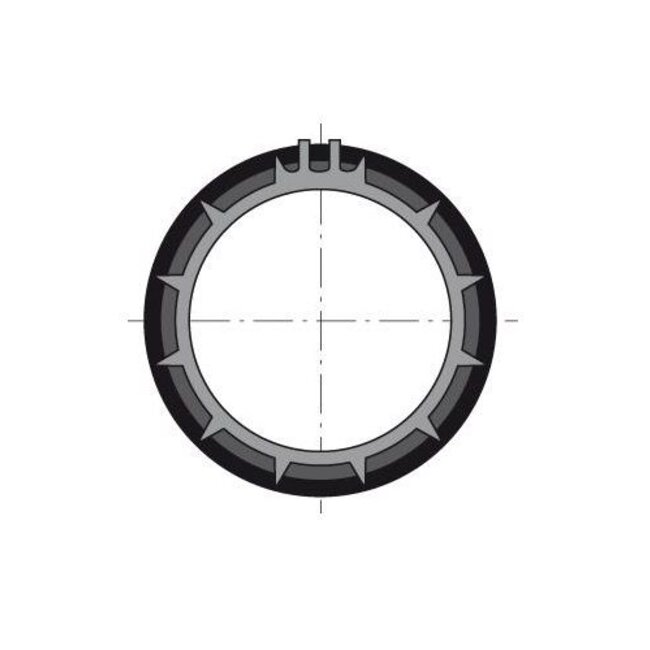 Junction set for Volte Ø 60 mm adapter set on Volte Ø 50 mm tubular motor