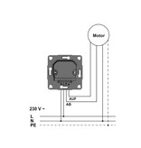 Inprojal Rojal S tijdklok met lichtsensor aansluiting voor buismotoren