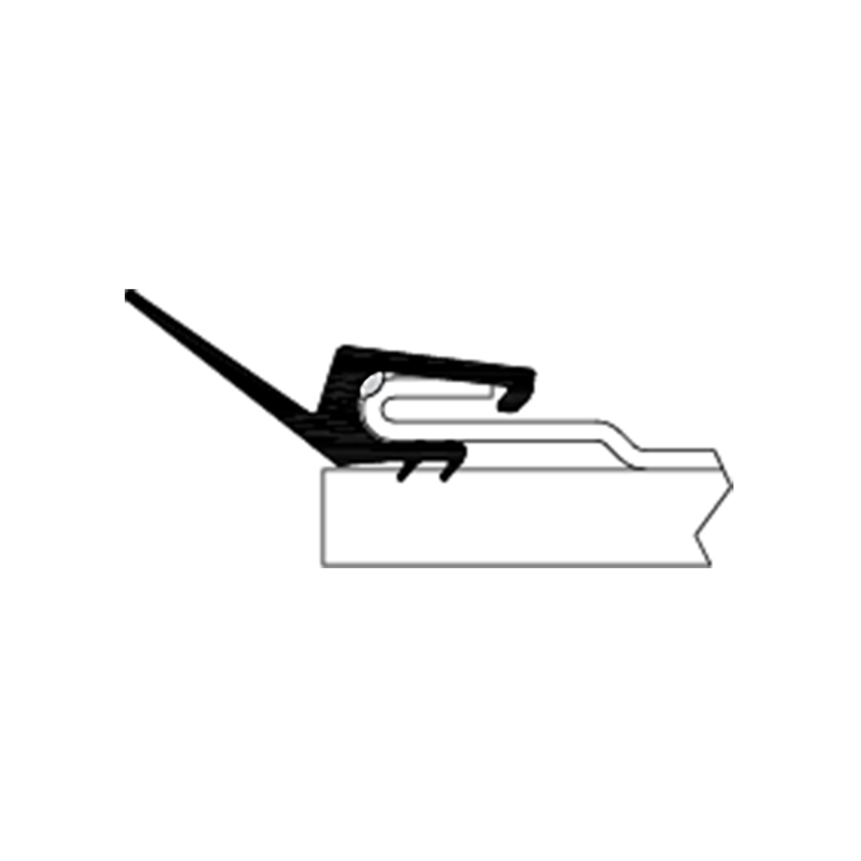 Zijafdichting overheaddeur