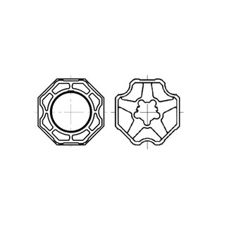 Simu Kit d'adaptation 8 côtés 102 - LT60 et T6