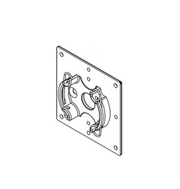 Cherubini Motorsteun 45 serie stalen plaat 100x100