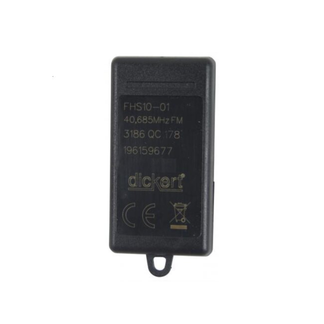 Dickert FHS10-01 - 1-channel 40.685 MHz handheld transmitter