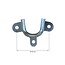 Steel bearing shell - bearing support for Ø 28 mm bearing